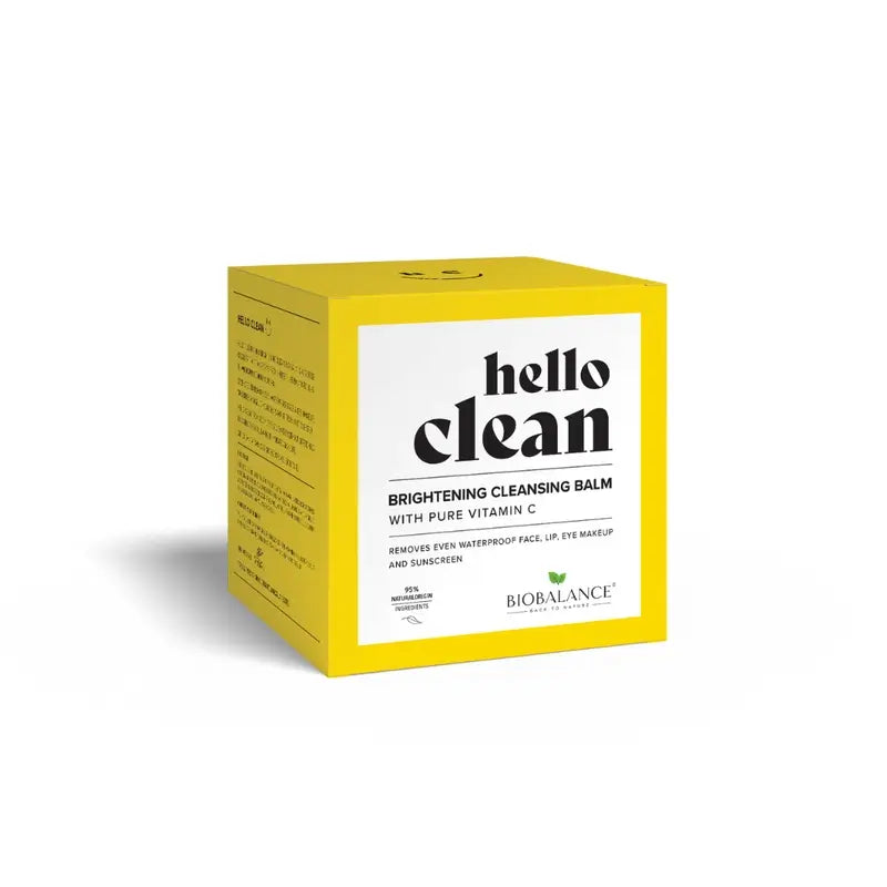 Hello Clean Bio Balance Bálsamo de limpeza abrilhantador com vitamina C pura, 100 ml