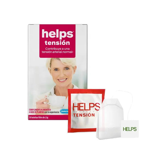 Ajuda a equilibrar a tensão , 20 infusões