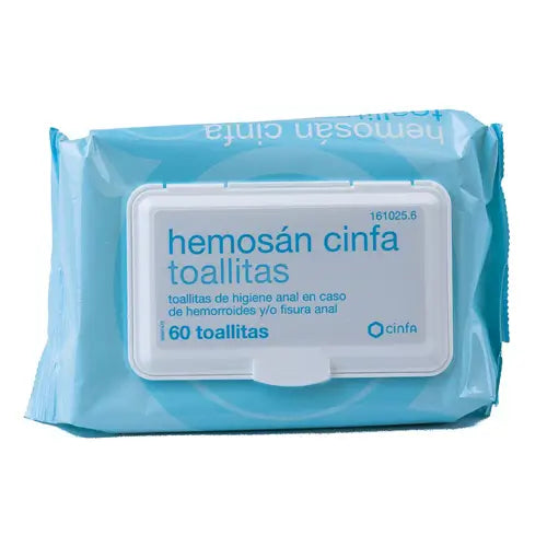 Cinfa Hemosan Toalhetes 60 unidades