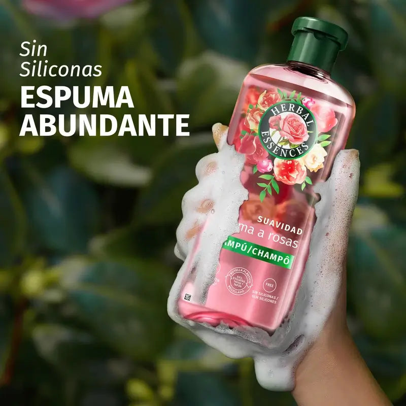 Champô Herbal Essences Rosa 350 ml