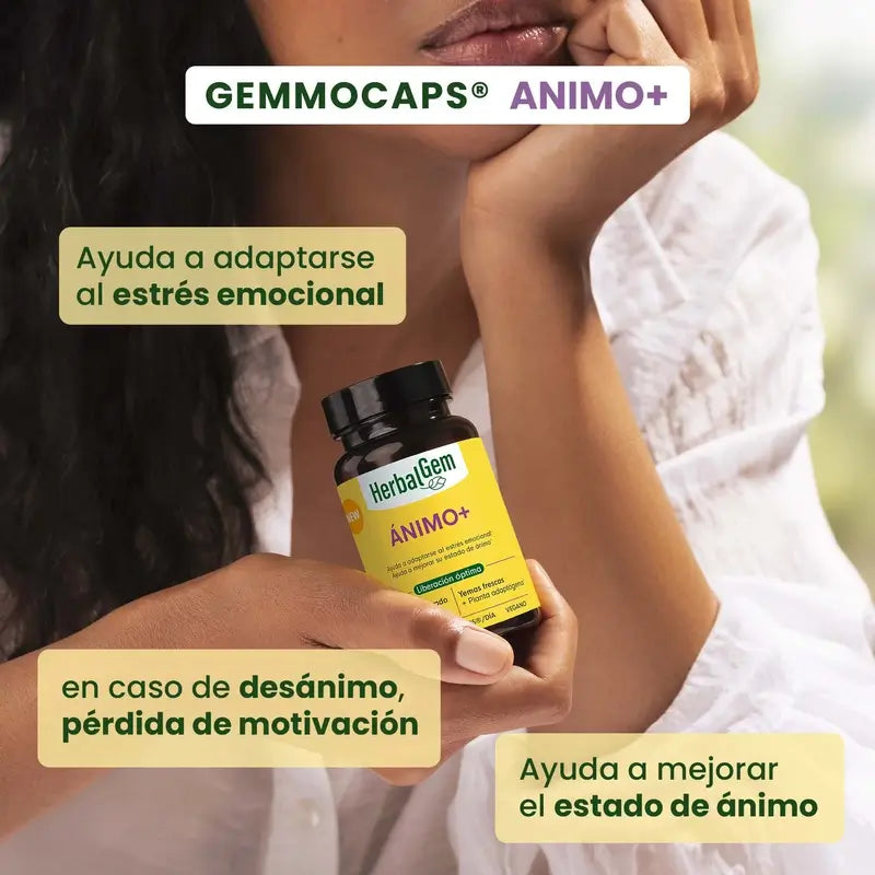 Herbalgem Gemmocaps Stress Protect Mood +, 30 cápsulas