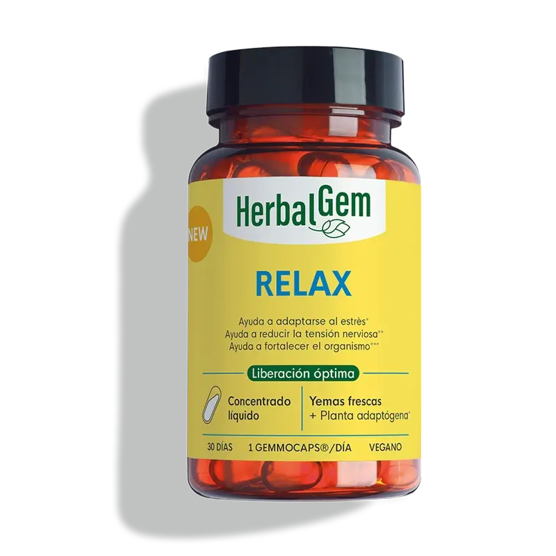 Herbalgem Gemmocaps Stress Protect Relax, 30 cápsulas