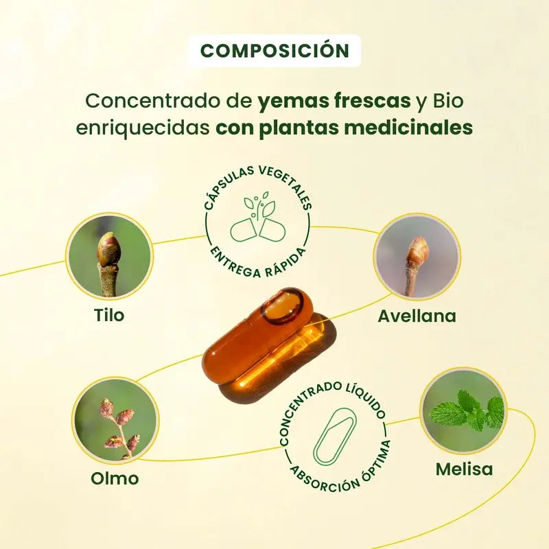 Herbalgem Gemmocaps Stress Protect Soil, 30 cápsulas