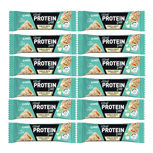 Corny Protein Crocante Baunilha, Embalagem 12 X 45 Gr