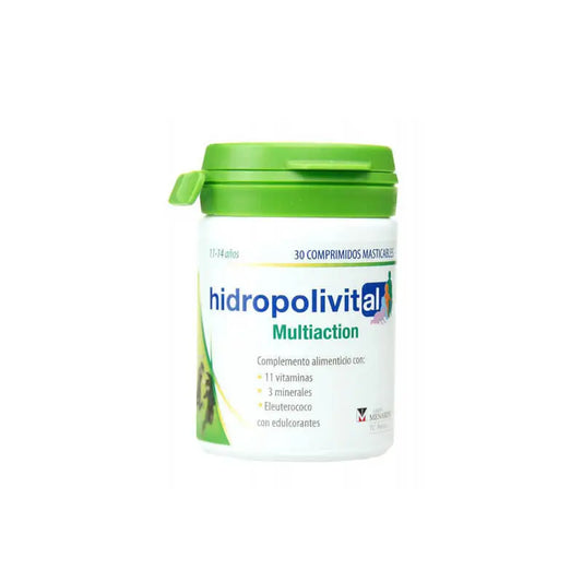 Hidropolivital Multiaction 30 Tablets mastigáveis
