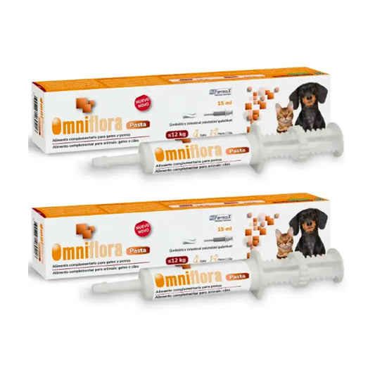Hifarmax Omniflora Paste, Embalagem 2 x 15Ml
