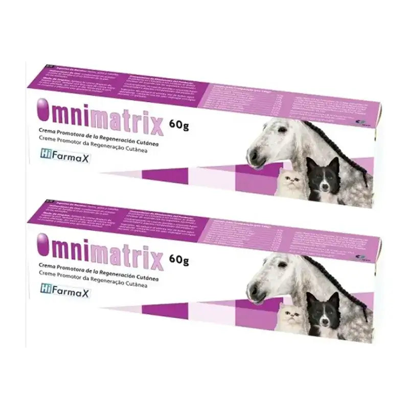 Hifarmax Omnimatrix Pomada Curativa, Embalagem 2 x 60 gr