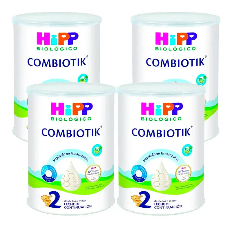 Hipp Combiotik 2, Leite de transição, embalagem 4 x 800 g