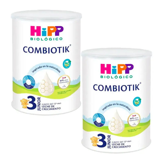 Hipp Combiotik 3, Leite para Crescimento, Embalagem 2 x 800 g