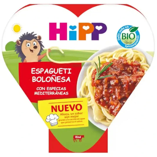 Hipp Esparguete à Bolonhesa Biológico com Especiarias Mediterrânicas, 250 G