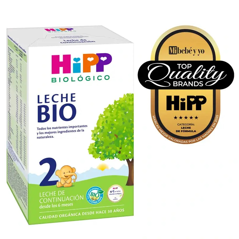 Hipp Milk 2 Bio, embalagem de 2 x 600 g