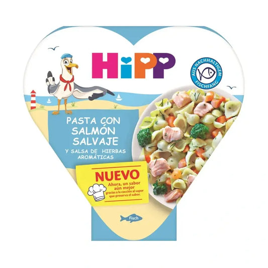 Hipp Pasta com Salmão e Molho de Ervas, 250 G