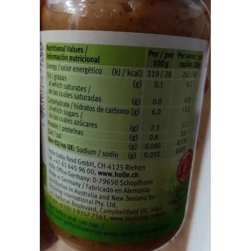 Holle Mistura de Legumes com Arroz, 220g