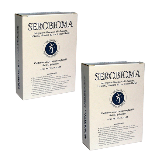 Bromatech Serobioma Pack, 2x24 Cápsulas