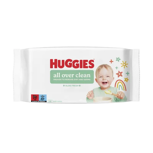Toalhetes de limpeza Huggies All Over Clean , 56 unid.