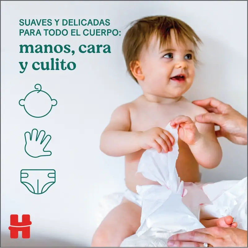 Toalhetes de limpeza Huggies All Over Clean , 56 unid.