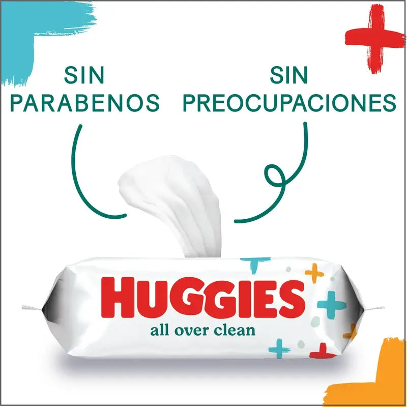 Toalhetes de limpeza Huggies All Over Clean , 56 unid.