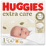 Fralda Huggies Extra Care Tamanho 1 (3-5Kg) , 28 unidades.