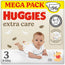 Fralda Huggies Extra Care Tamanho 3 (6-10 Kg) Disney Baby , 96 peças