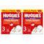 Huggies Little Movers Tamanho 3 (6-11 Kg) Fraldas Disney para Bebés , 88 unidades, embalagem 2
