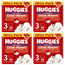 Huggies Little Movers Tamanho 3 (6-11 Kg) Fraldas Disney para Bebés , 88 unidades, embalagem 4