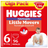 Cuecas Huggies Little Movers Tamanho 6 (15-25 Kg) Fraldas Disney para Bebés , 96 unidades