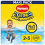 Fraldas de natação Huggies Little Swimmers tamanho 2-3, 20 unidades.