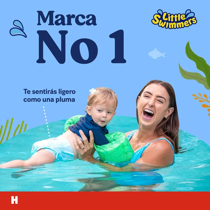 Fraldas de natação Huggies Little Swimmers tamanho 5-6, 19 unidades.