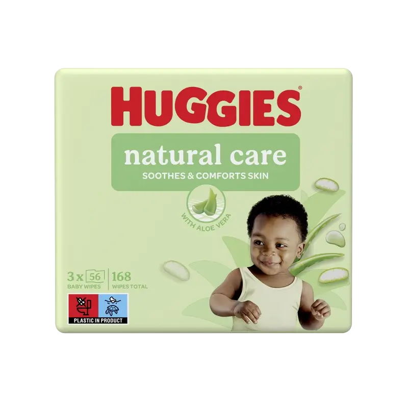 Toalhetes Huggies Natural Care , 168 pcs.