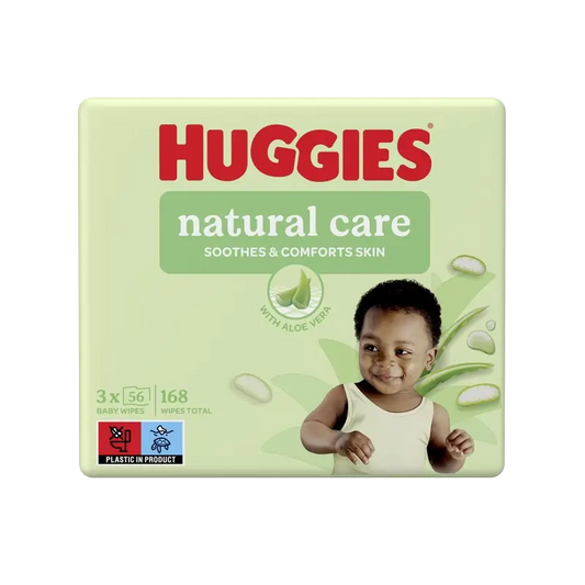 Toalhetes Huggies Natural Care , 168 pcs.