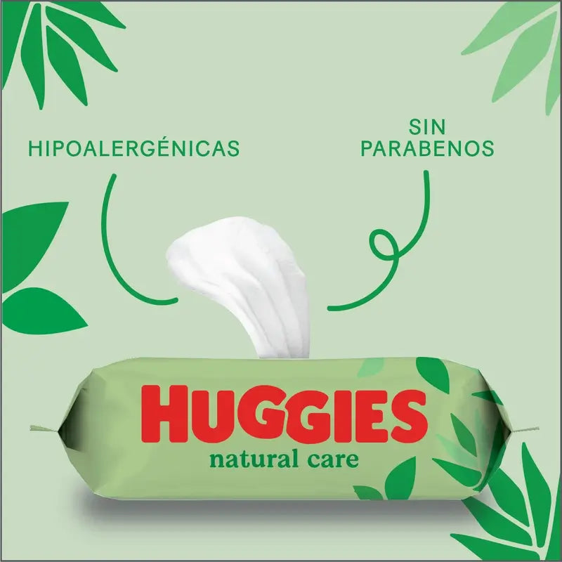 Toalhetes Huggies Natural Care , 168 pcs.
