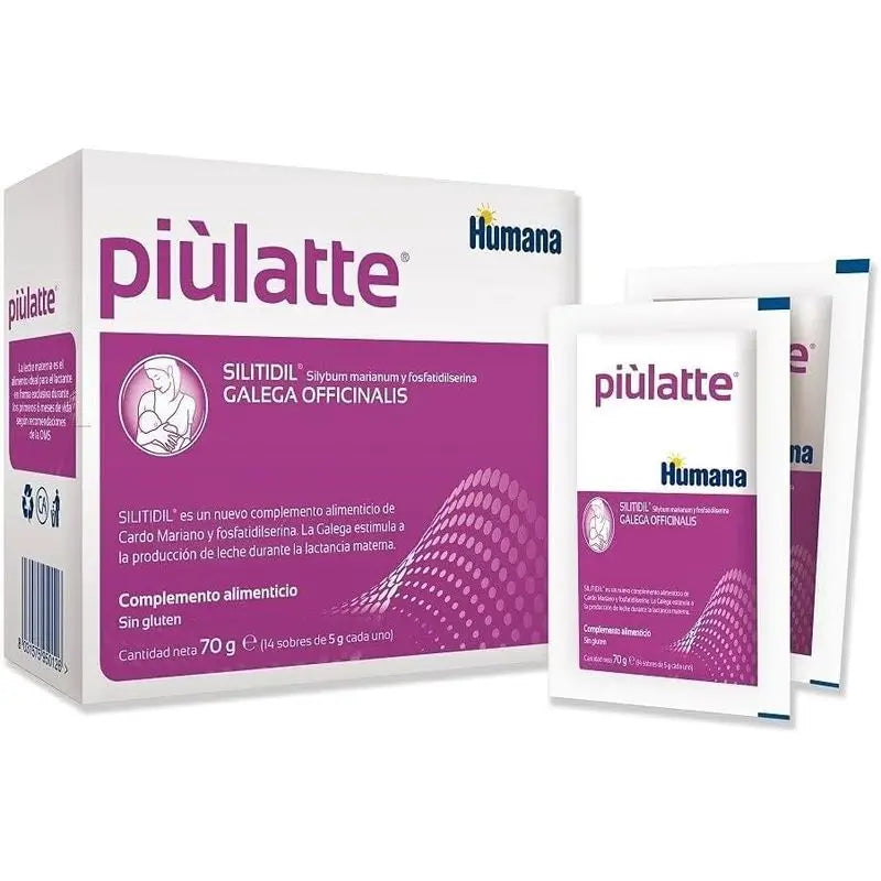 PIULATTE HUMANA 14 SAQUETAS X 5 G