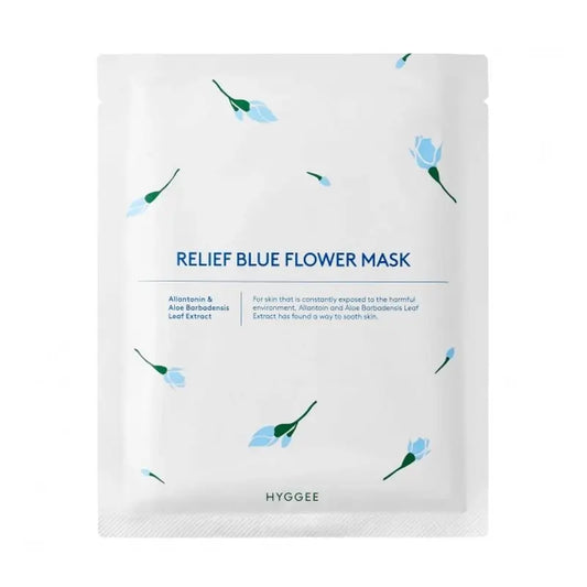 Hyggee Relief Blue Flower Mask , 35 ml