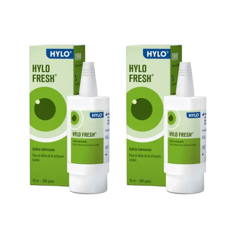 Hylo Fresh Eye Drops 10 ml, embalagem de 2