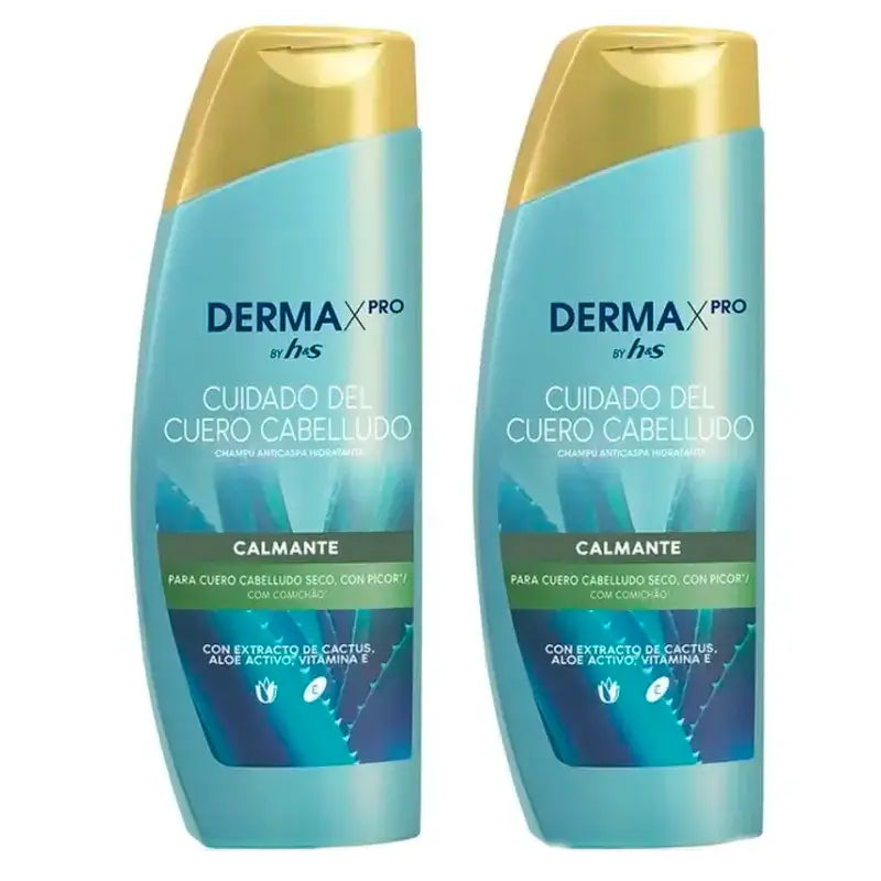 H&S Dermaprox Champô Suavizante, Embalagem 2 x 300 ml
