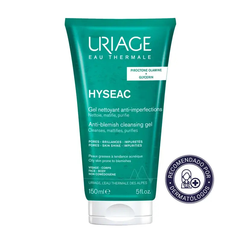 Uriage Hyseac Gel de Limpeza Pele Oleosa 150ml