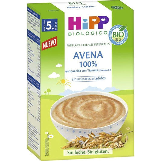 Hipp Oatmeal 100% Organic Cereal Mash, 200 gramas