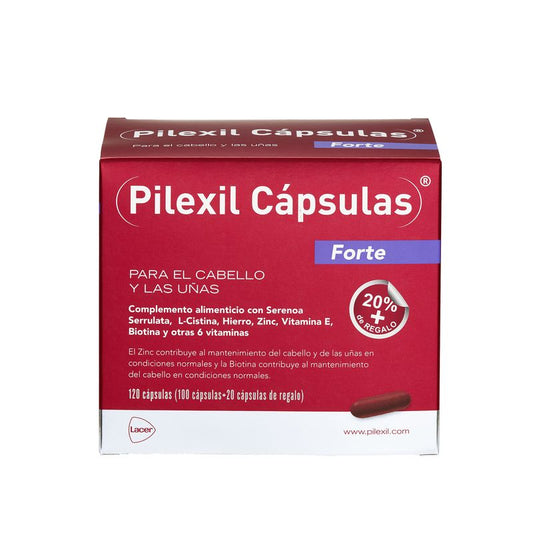 Pilexil Forte 100+20 Cápsulas