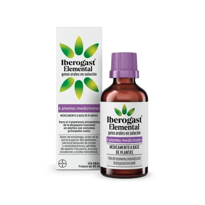 Iberogast Elemental Gotas Orais Para Solução, 50 ml