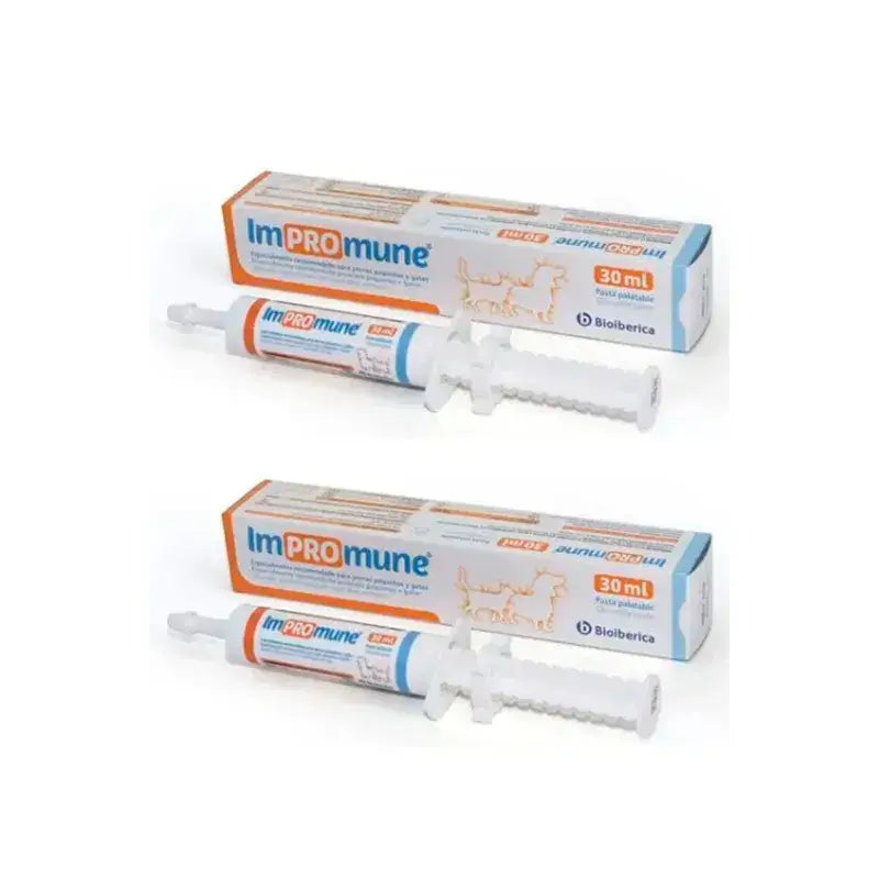 Pasta Palatável Impromune para Cães e Gatos, Embalagem 2 x 30 ml