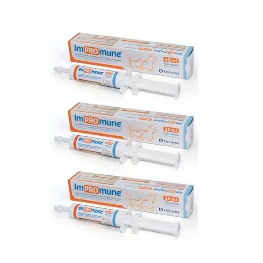 Pasta Palatável Impromune para Cães e Gatos, Embalagem 3 x 30 ml