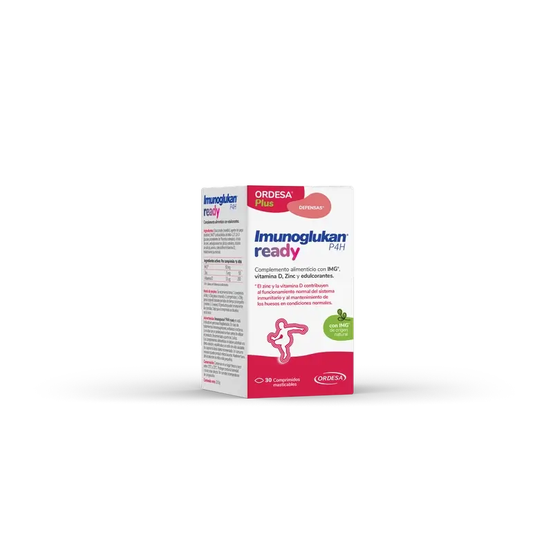 Imunoglukan Ph4 Ready com Zinco e Vitamina A, 30 comprimidos