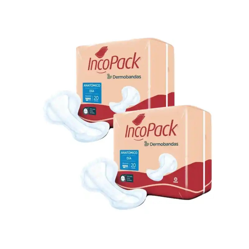 Incopack Anatomical Day , Embalagem 2, 160 unidades.