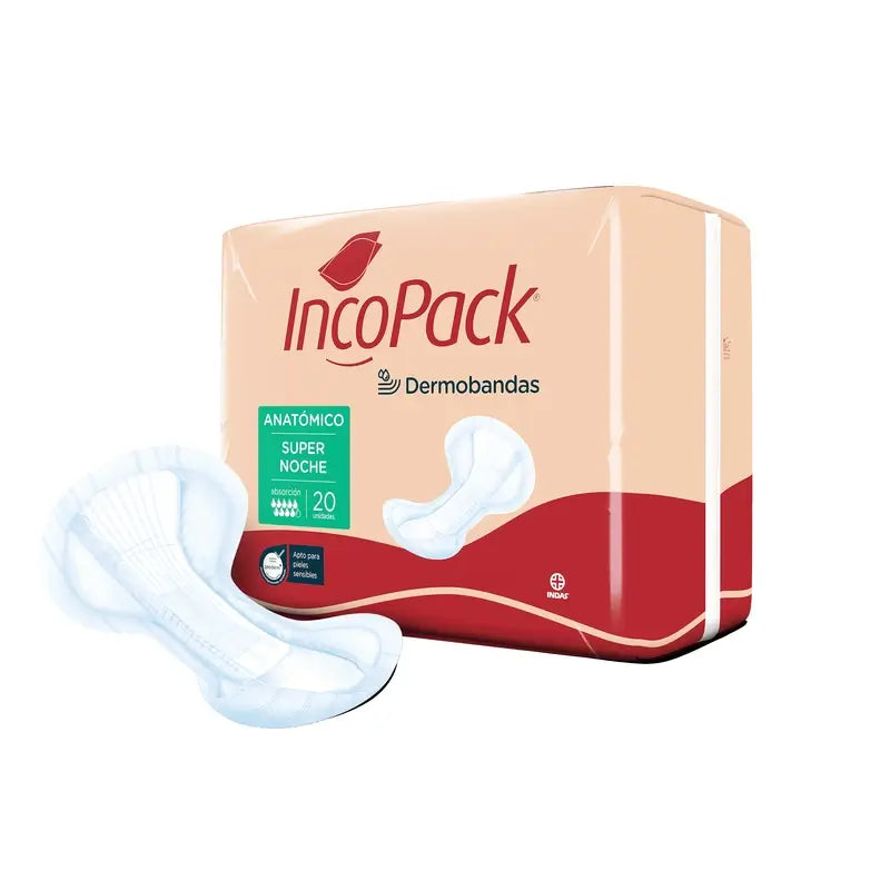 Incopack Anatomical Supernight , 80 unidades