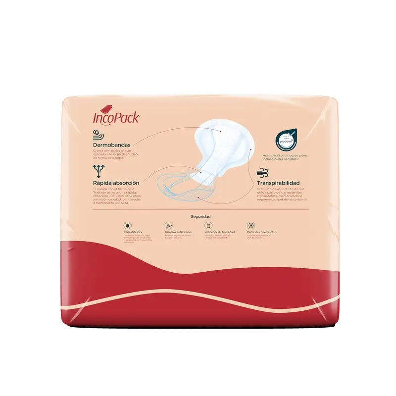 Incopack Anatomical Supernight , 80 unidades