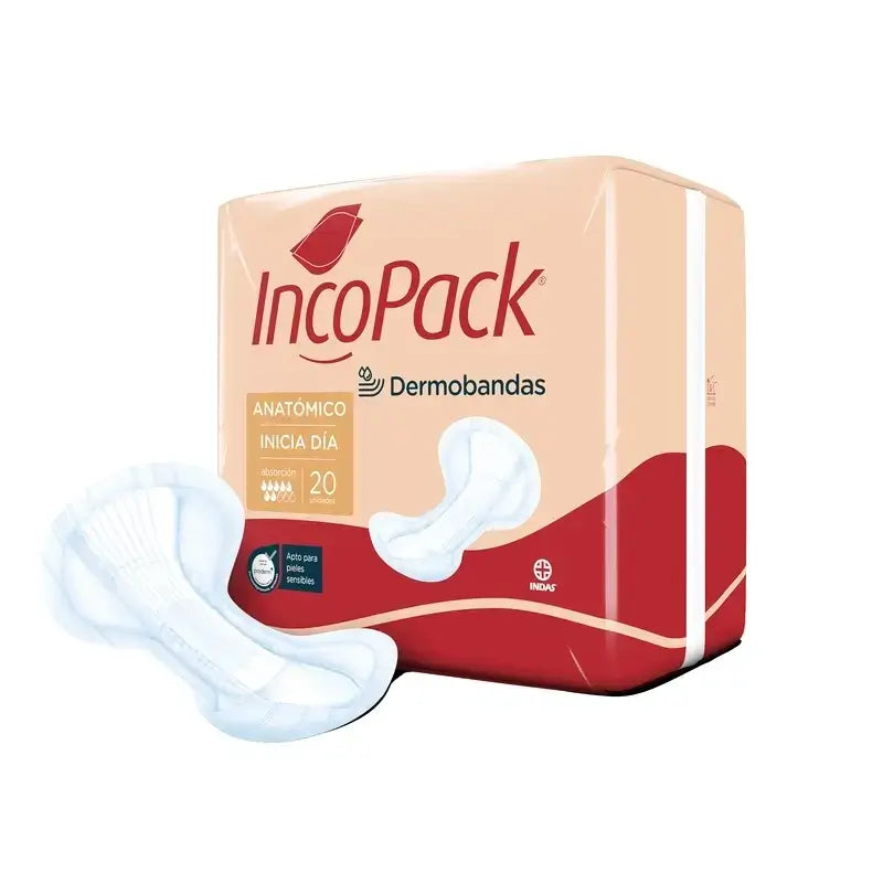 Incopack Inicia Anatomical Day , embalagem 4, 320 unidades