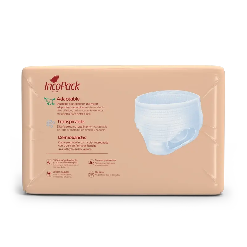 Incopack Calça Absorvente Calça Super Noite Tamanho Pequeno , 80 unidades