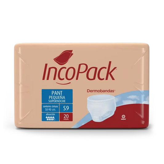 Incopack Calça Absorvente Calça Super Noite Tamanho Pequeno , 80 unidades