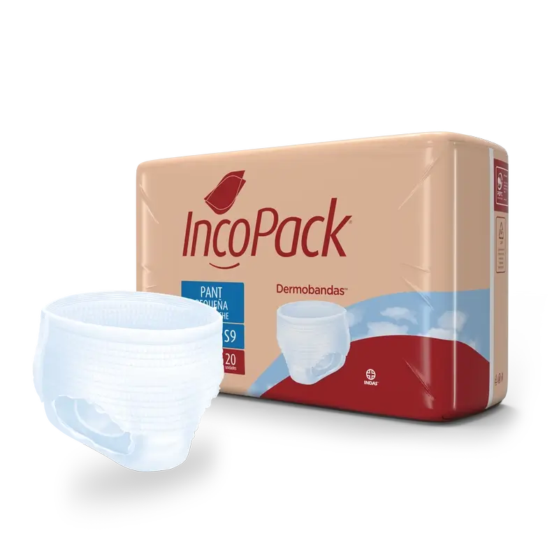 Incopack Calça Absorvente Calça Super Noite Tamanho Pequeno , 80 unidades