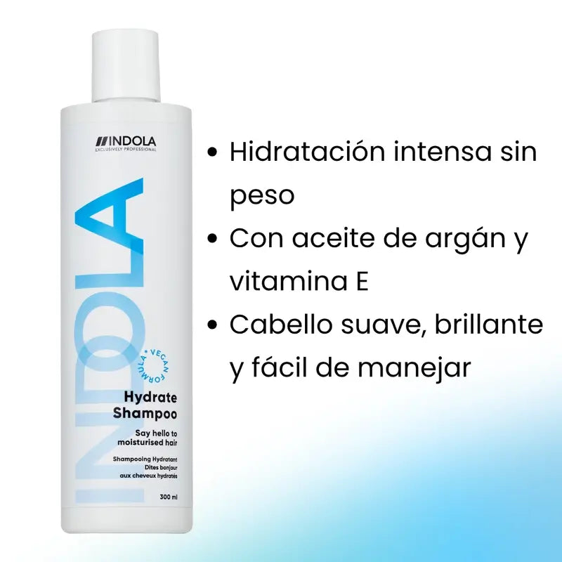 Champô Hidratante Indola Professional, 300 Ml